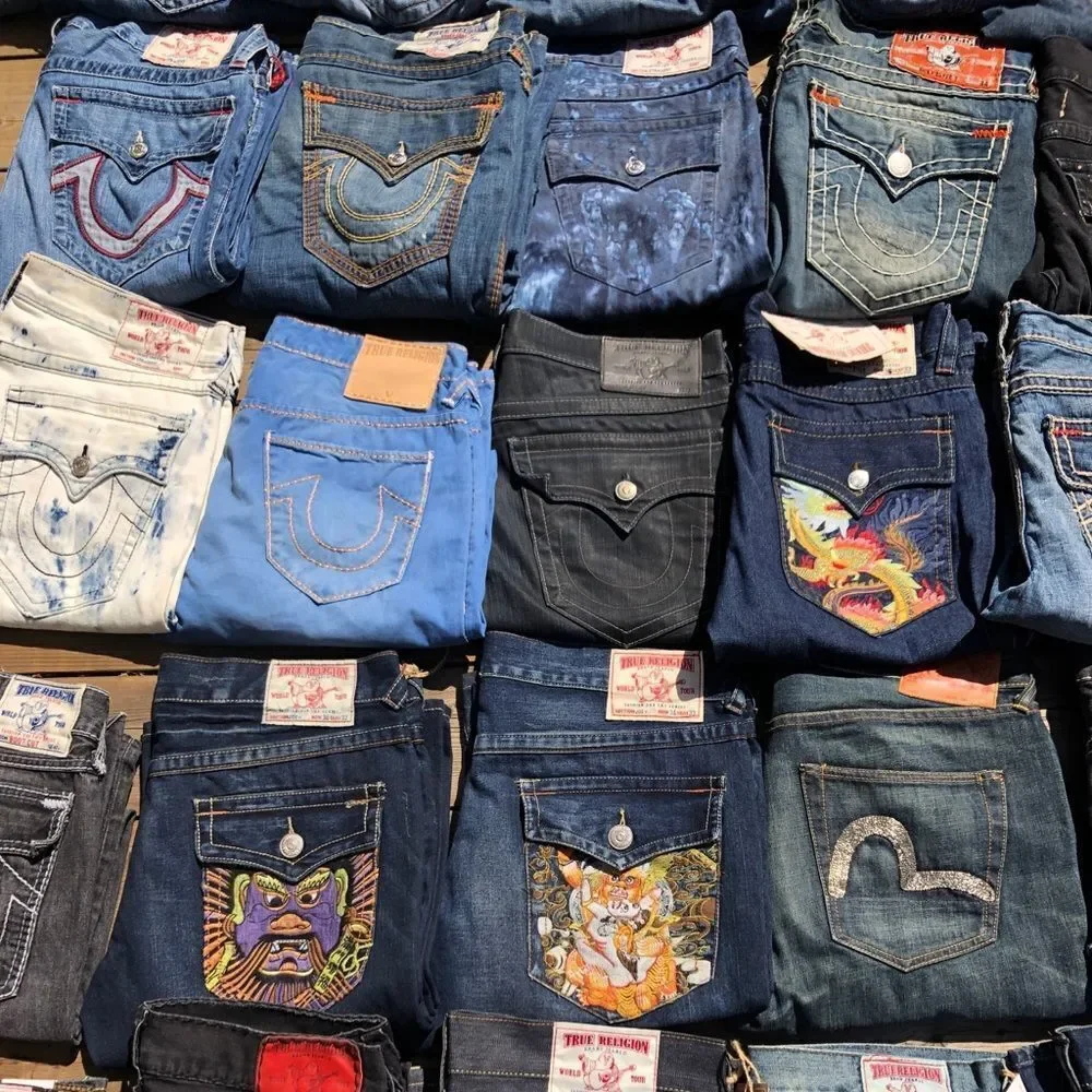 Mystery BOX OF 3 True Religion Jeans - Picture 4 of 12